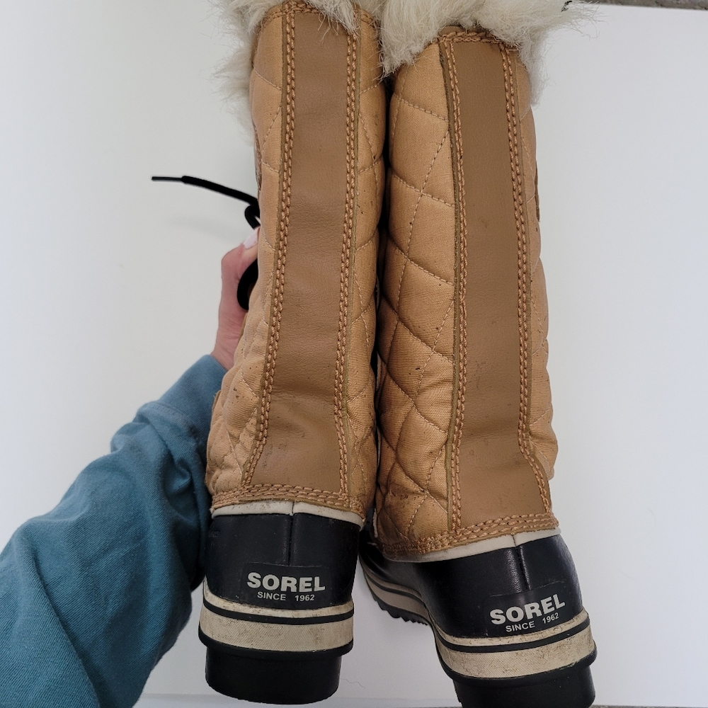 Sorel Women's Tofino Cate Boot -Curry/Black - Picture 5 of 12